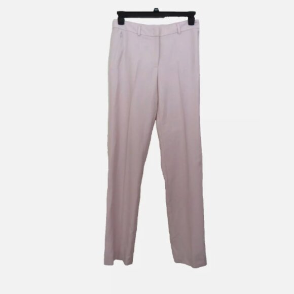 Akris Punto size 6 Meghan Trouser Pant Straight Lilly Virgin Wool NEW